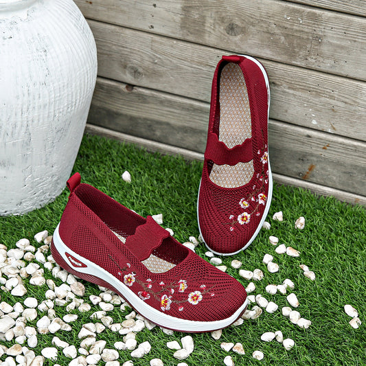 Cloth Shoes Soft Bottom Comfortable Middle-aged And Elderly Mom Shoes