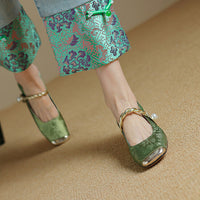 Mary Jane Fashion Personality Pearl Women's Sandals