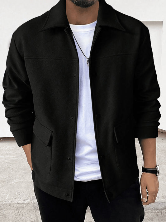Men's  Button - Up Design Casual Jacket