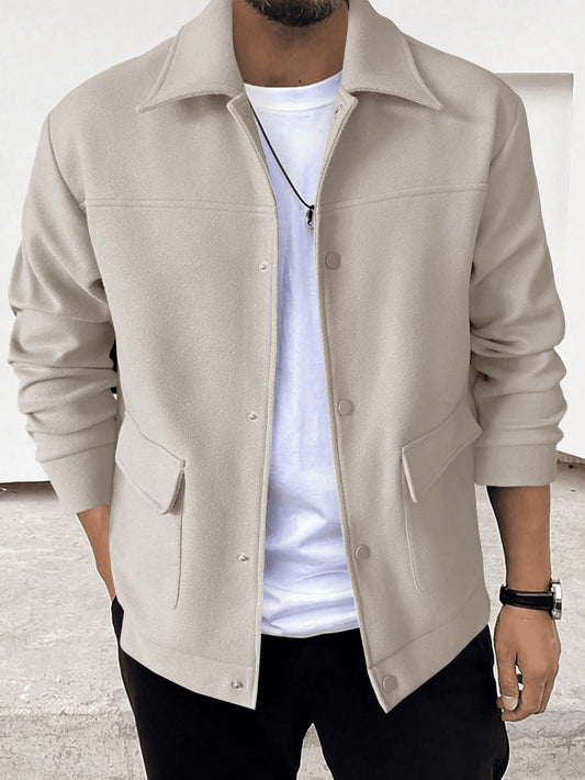 Men's  Button - Up Design Casual Jacket