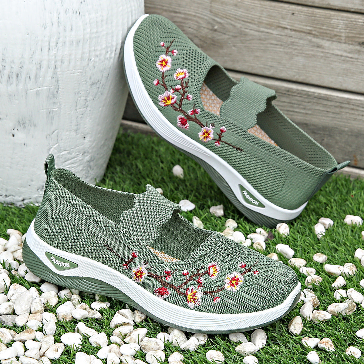 Cloth Shoes Soft Bottom Comfortable Middle-aged And Elderly Mom Shoes