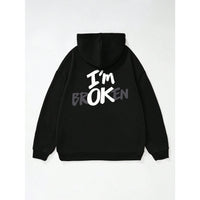 Hoodie Im OK New Men's Hoodie Hip Ho