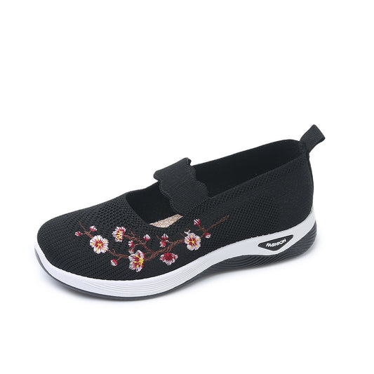 Cloth Shoes Soft Bottom Comfortable Middle-aged And Elderly Mom Shoes